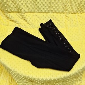 JustFab Black Fashion Pants